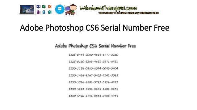 adobe photoshop cs6 serial number mac
